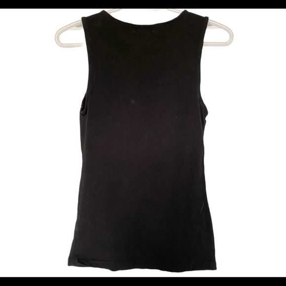 Ambiance black tank size small lace detail NWOT - Picture 2 of 3